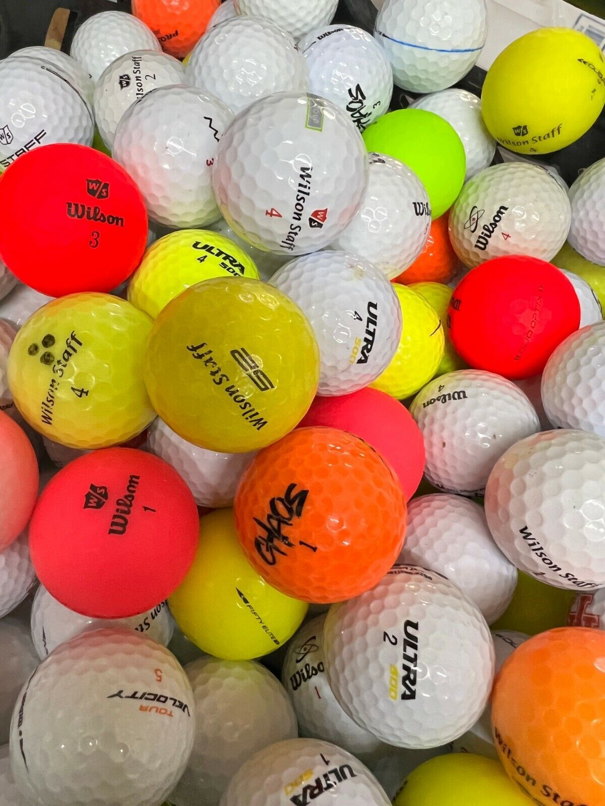 Primary image for 36 Wilson Near Mint AAAA Used Golf Balls