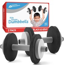 Kids Weight Set (2 Pack) Toy Dumbbells, Baby Dumbbell Workout Weights, F... - £32.23 GBP