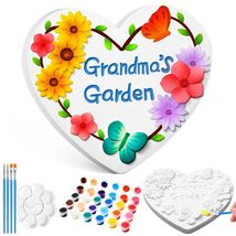 Juexica Grandma's Garden Stepping Stone DIY Paint Kit 10.4 Inch - $293.77 MXN Juexica Grandma's Garden Stepping Stone DIY Paint Kit 10.4 Inch - $293.77 MXN