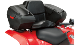 Moose ATV Rear Seat Rack Cargo Storage Trunk Box Passenger Luggage Tail Light - £274.06 GBP