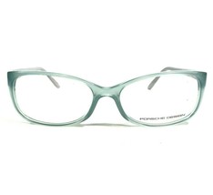 Porsche Design Eyeglasses Frames P8247 B Grey Clear Green Cat Eye 53-17-135 - £59.44 GBP