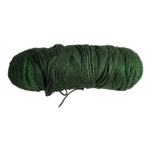 Dark Christmas Green Knit Crochet 6.2oz 100% DIY Acrylic Arts Crafts 1 Skein - £5.13 GBP