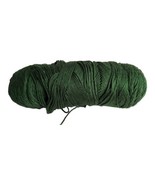Dark Christmas Green Knit Crochet 6.2oz 100% DIY Acrylic Arts Crafts 1 S... - £5.03 GBP