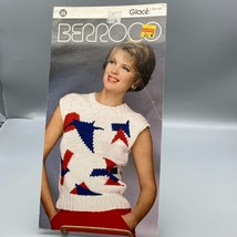 Vintage Berroco Glace Style 690 1986 Abstract Pullover Pattern by Tatyan... - $7.85