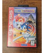 Sonic The Hedgehog Spinball (Sega Genesis, 1993) Complete with Manual - ... - €13,62 EUR