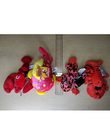 Stuffed Animals Ocean and Sea Bundle Fish Frog Crab - £14.50 GBP