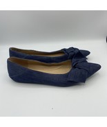Franco Sarto Abilene Shoes  Women’s Flat Shoes Size 8.5 Blue Pointed Toe - £14.21 GBP