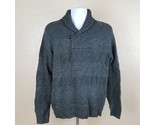H&amp;M Men&#39;s Sweater Size Medium Long Sleeve Gray TZ11 - $9.89