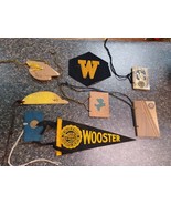University Of Wooster Vintage Dance Cards Pennant Patch Lot Pre WWII - $135.32 CAD