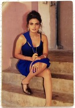 Acteur de Bollywood modèle Sheeba Shiba rare ancienne carte postale... - $15.10