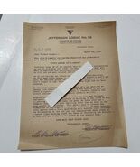 Knights of Pythias letter Jefferson lodge 55 1930 Beaumont Texas Fratern... - $148.27 CAD