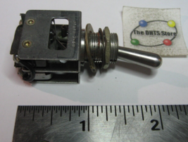 Toggle Switch DPDT CO Center-Off One-Maintained Microswitch - Used Qty 1 - $10.44