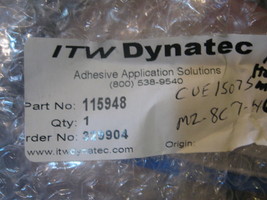 NEW ITW Dynatec Adhesive Hot Glue Melt Kit  pn#- 115948 - $56.99