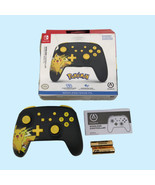 PowerA Nintendo Switch Controller Wireless Pikachu Ecstatic Mappable #NO... - £21.15 GBP