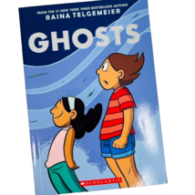 Ghosts Raina Telgemeier Graphic Novel Paperback 2016 Scholastic Books - £12.89 GBP