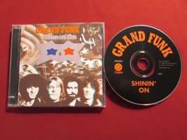 Grand Funk Railroad Shinin&#39; On 2003 Remaster CD+2 Bonus Tracks Cut Spine Vg+ Oop - £23.25 GBP