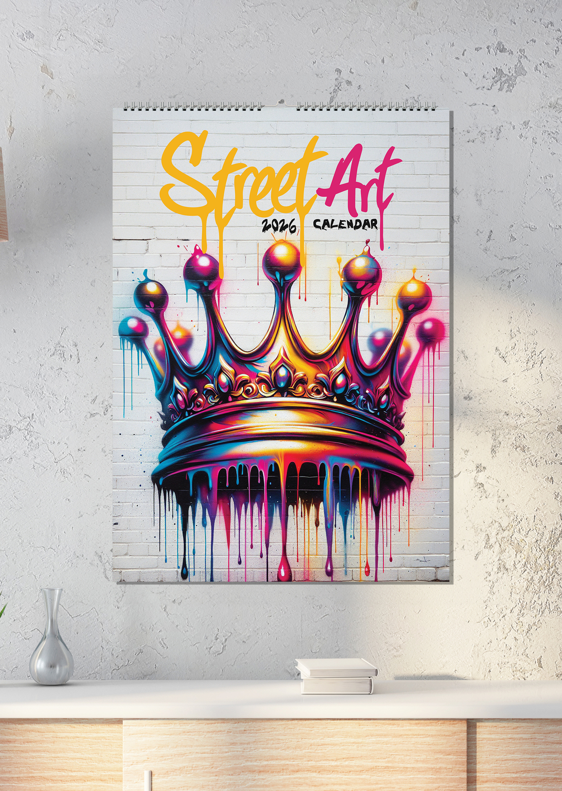 Street Art Calendar 2026 - $19.99