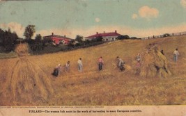 International Harvester IH Finland Women Folk Working Postcard E16 - $8.99