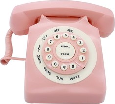 Retro Corded Landline Phone, Telpal Classic Vintage Old Fashion Telephon... - $840.15 MXN