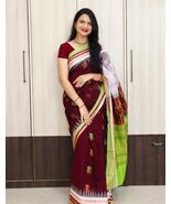 Odisha Handloom Brand New Wedding Cotton Saree for Women – Traditional S... - $96.06