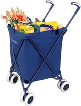 The Original Patented Versacart Transit Folding Shopping and Utility Car... - $89.09