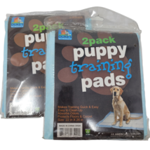 4 - Puppy Training Potty Pads 26&quot; x 22&quot;  easy clean up Absorbs Odors New... - £1.69 GBP