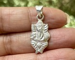999 argento Lord Ganesha, ciondolo Ganesh jis, tempio indossato, puja,... - $15.72