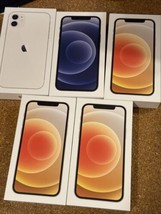 Lot Of 5 Apple iPhone 11, 12 Empty Boxes 64GB 128GB 256GB BOX ONLY NO PHONE - $26.59