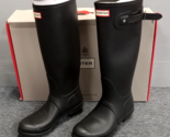 Hunter Women&#39;s Original Tall Rain Boots Matte Black WFT1000RMA - Size US... - £79.46 GBP