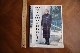 METAMORPHOSIS by Jill Stern/Knitech Cocoons &amp; Butterflies Machine Knitti... - $15.00