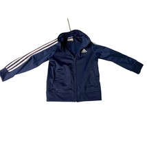 Adidas Boy Infant Baby Size 6 months vintage Full Zip Jacket Coat Logo B... - £14.78 GBP