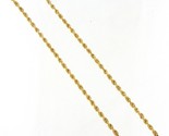 2.8mm Unisex Chain 14kt Yellow Gold 370954 - £681.23 GBP