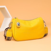 New High Quality Cowhide Women Shoulder bag Fashion Brand Female Messenger Bag W - £44.63 GBP
