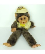 Little Monkey Puppet Novelty Plush  17” Lets Go Bananas Hat Furry Hands - $29.69