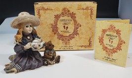 Boyds Bears Yesterdays&#39; Child Whitney with Wilson &quot;Tea Party&quot; 1995 NEW - £19.56 GBP