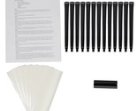 Tour Pro Soft Black Midsize Golf Grips and Grip Kit (13 grips, +see detail) - $44.84