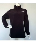 THE NORTH FACE WOMEN&#39;S 100 GLACIER 1/4 ZIP FLEECE PULLOVER TNF Black sz ... - $54.54 CAD