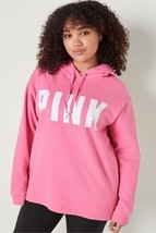 Victoria&#39;s Secret PINK Pullover Comfy Fit Everyday Hoodie Color Pink XSmall NWT - £35.35 GBP