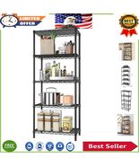 Heavy-Duty 5-Tier Wire Shelving Unit for Kitchen, Laundry &amp; Living Room ... - $2,027.66 MXN