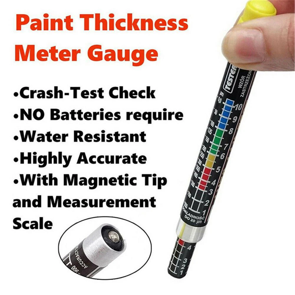 Car Coating Thickness Gauge High Precision Auto Paint Gauge Meter Auto L... - $20.93