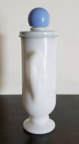 Vintage Collectible Avon Dutch Treat Demi Cup Milk Glass Floral Design ~ 2 Item image 4