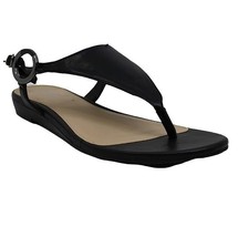 Alfani Womens 8.5 M Black Slingback Thong Flat Sandal NIB XR6 - £10.97 GBP