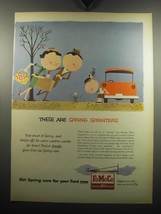 1957 Ford Motor Company Ad - These are spring sprinters - £14.50 GBP