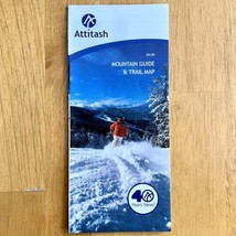 2004-2005 ATTITASH Resort Mountain Guide Ski Trail Map Brochure New Hamp... - £10.16 GBP