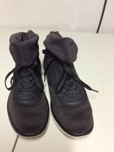 Ugg Islay high top sneakers black size 7.5 1017012 Gently worn - £39.07 GBP