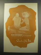 1955 Charles of the Ritz Sun Bronze with Revenescence Advertisement - £14.54 GBP