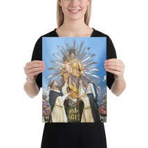 Our Lady of the Rosary Canvas,New - £45.22 GBP