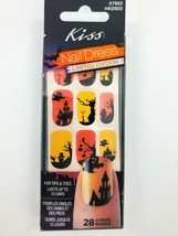 KISS Nail Dress Strips Limited Edition 28 Strips Halloween HKDS03 57862 - $6.00
