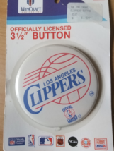 90s Los Angeles Clippers 3 1/2 in Button Wincraft - £7.95 GBP