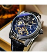 ®Aokulasic AOKU 014 Tourbillon Moon Phase Automatic Watch ✅ Mechanical M... - $74.40